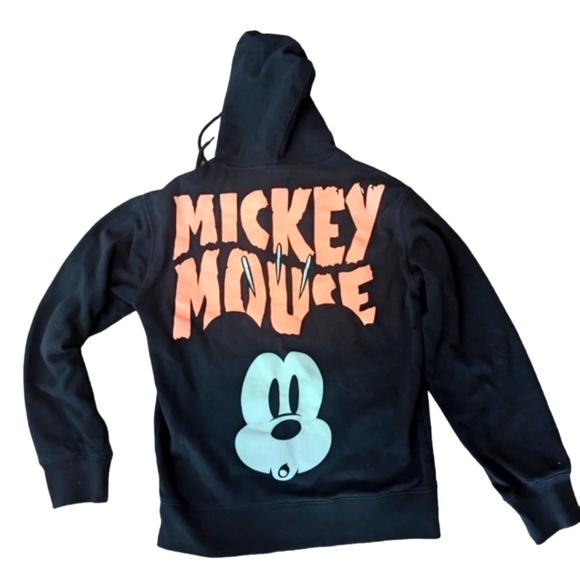 Disney Tops - Disney Mickey Mouse Halloween Haunted House Theme Hoodie Sweatshirt sz S Unisex